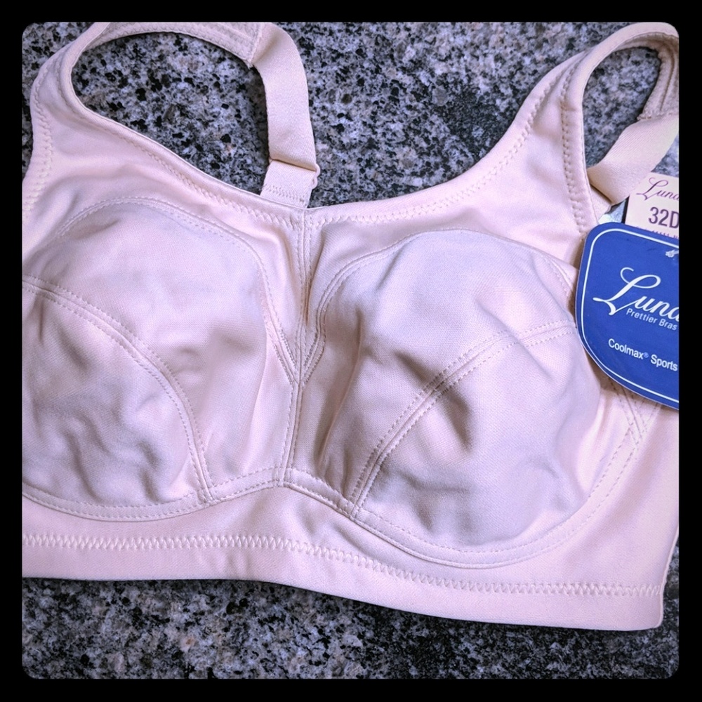 Underwire Sports Bra - Nude NWT Lunaire Coolmax
